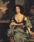 Portrait of Margaret Hughes Sir Peter Lely